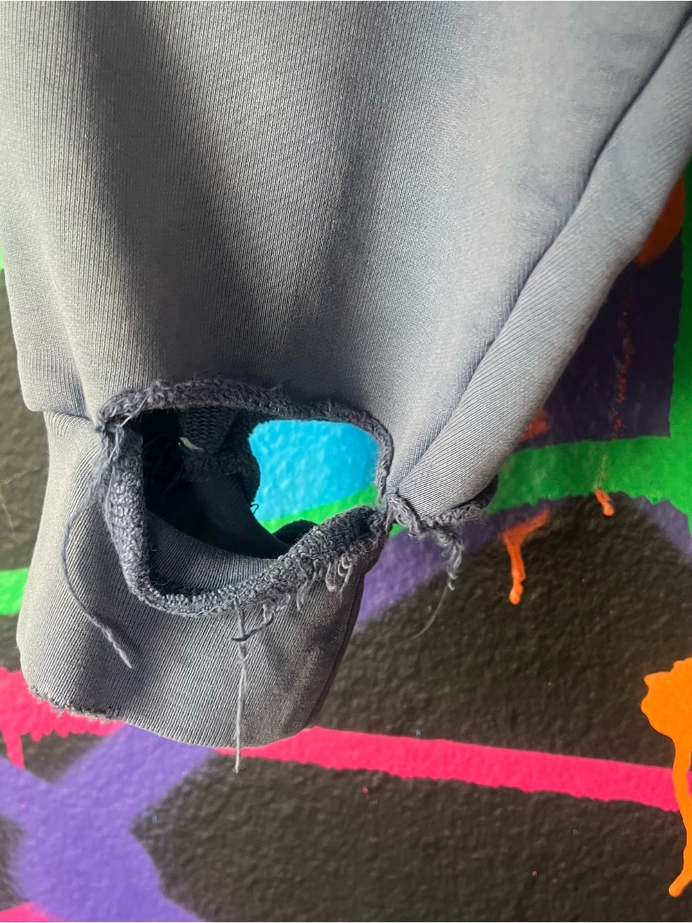 Balenciaga - Men's Paris Moon Faded Hoodie - Picture 9 of 10